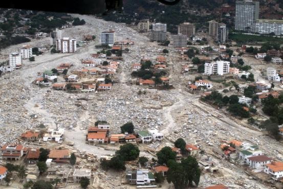 Earthquake damage in Venezuela
